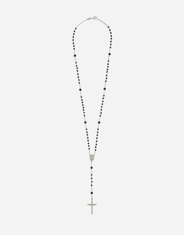 Dolce & Gabbana KIM DOLCE&GABBANA Long rosary necklace Black BB6002AI413