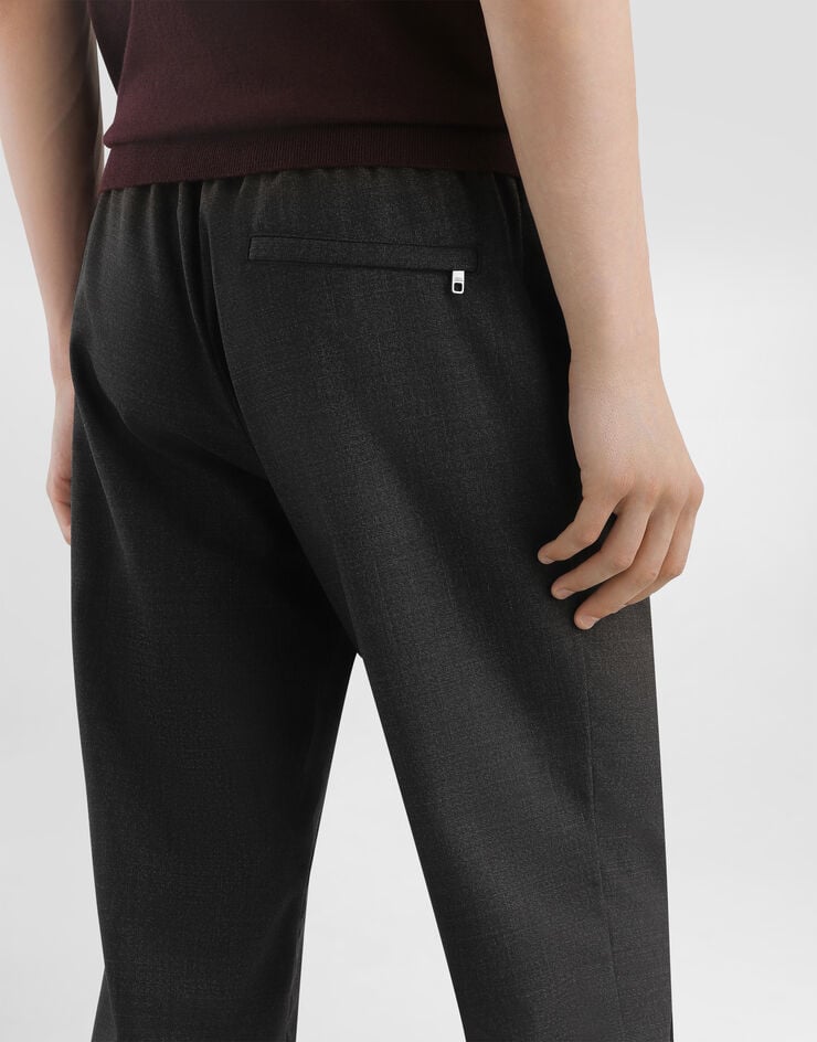 Dolce & Gabbana Wool canvas trousers Dolce & Gabbana Wool canvas trousers Multicolor GP1O1THU2BO