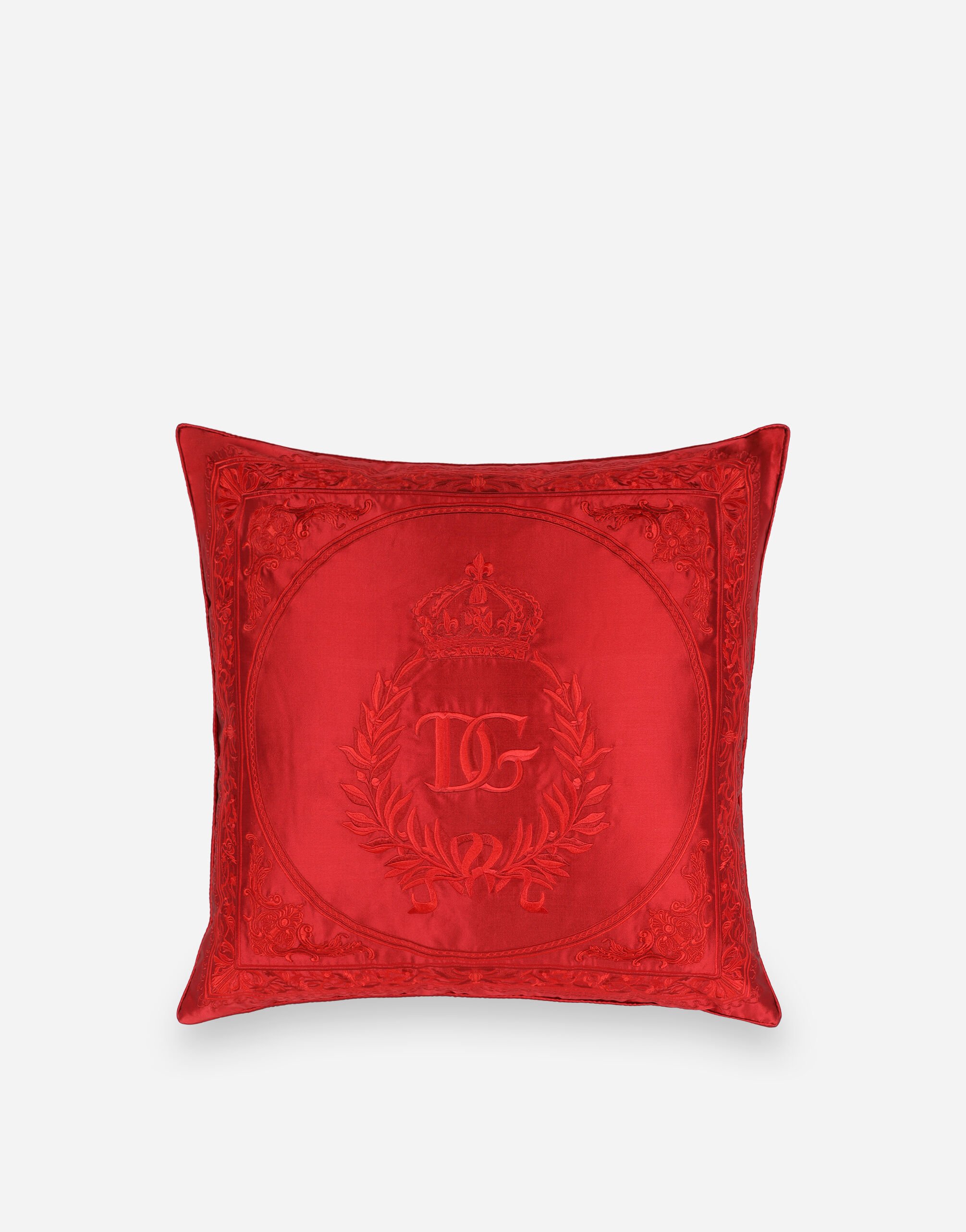 Dolce & Gabbana Большая подушка из шелка микадо разноцветный TCE001TCAA2