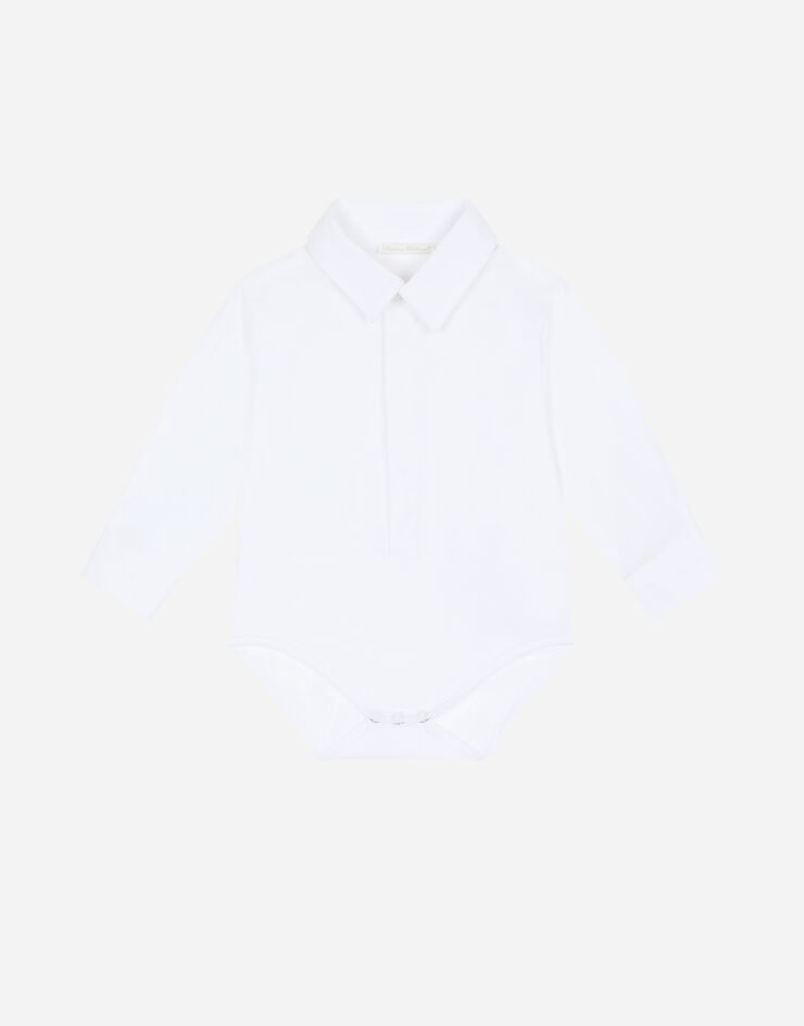 Dolce & Gabbana Body camisa de algodón Blanco L0EGD0FUEAJ