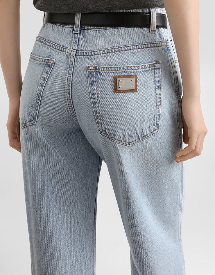 Dolce & Gabbana 5-pocket denim trousers Multicolor FTDCFDG8NQ9