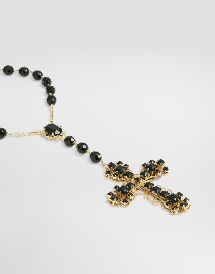 Dolce & Gabbana Short rosary necklace Multicolor WNS6V2W1111