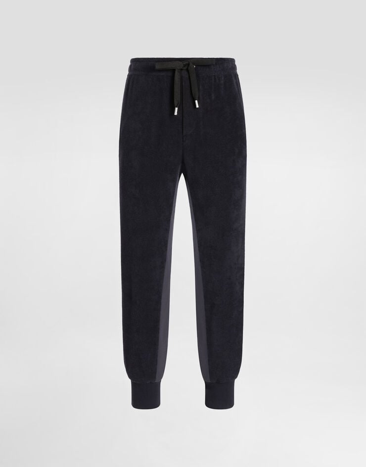 Dolce & Gabbana Cotton terry trousers Dolce & Gabbana Cotton terry trousers Blue GP1Q8ZHU7XG