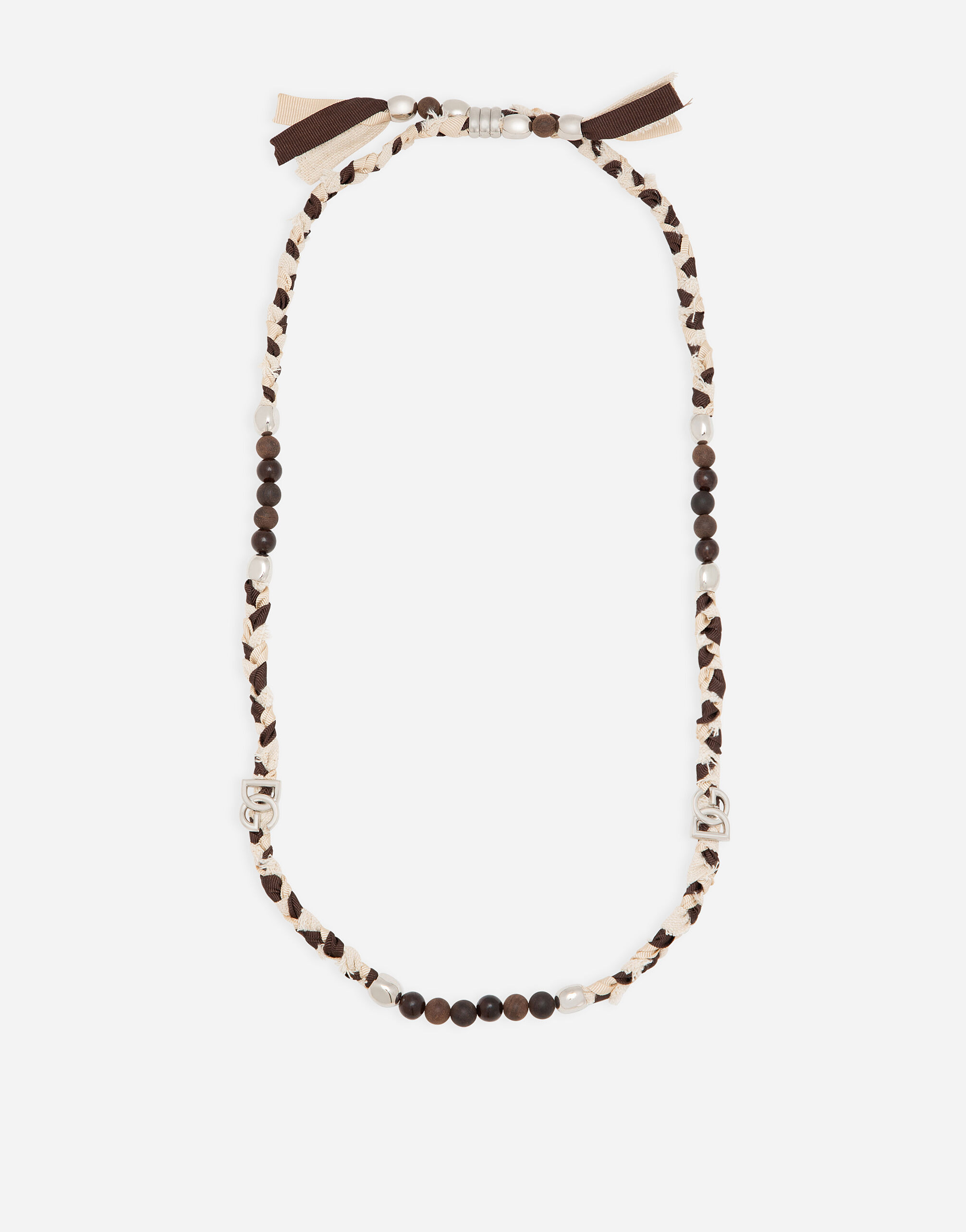 Dolce & Gabbana Collier tressé Imprimé GQ260EG1S78