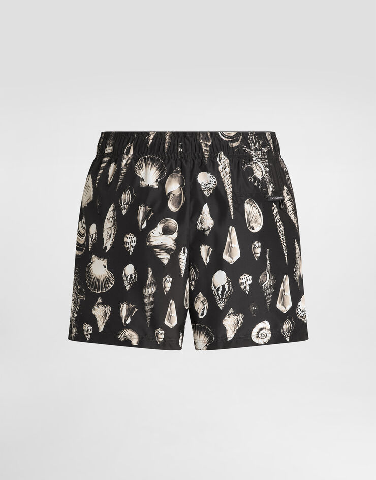 Dolce & Gabbana Shell-print short swim boxer shorts Multicolor M4F34TFIM62