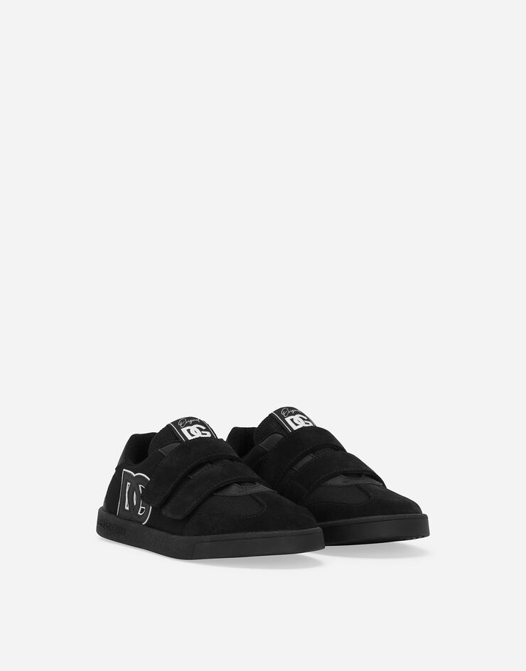 Dolce & Gabbana Низкие кроссовки DG Original из телячьей кожи с логотипом DG черный DA5254A4278