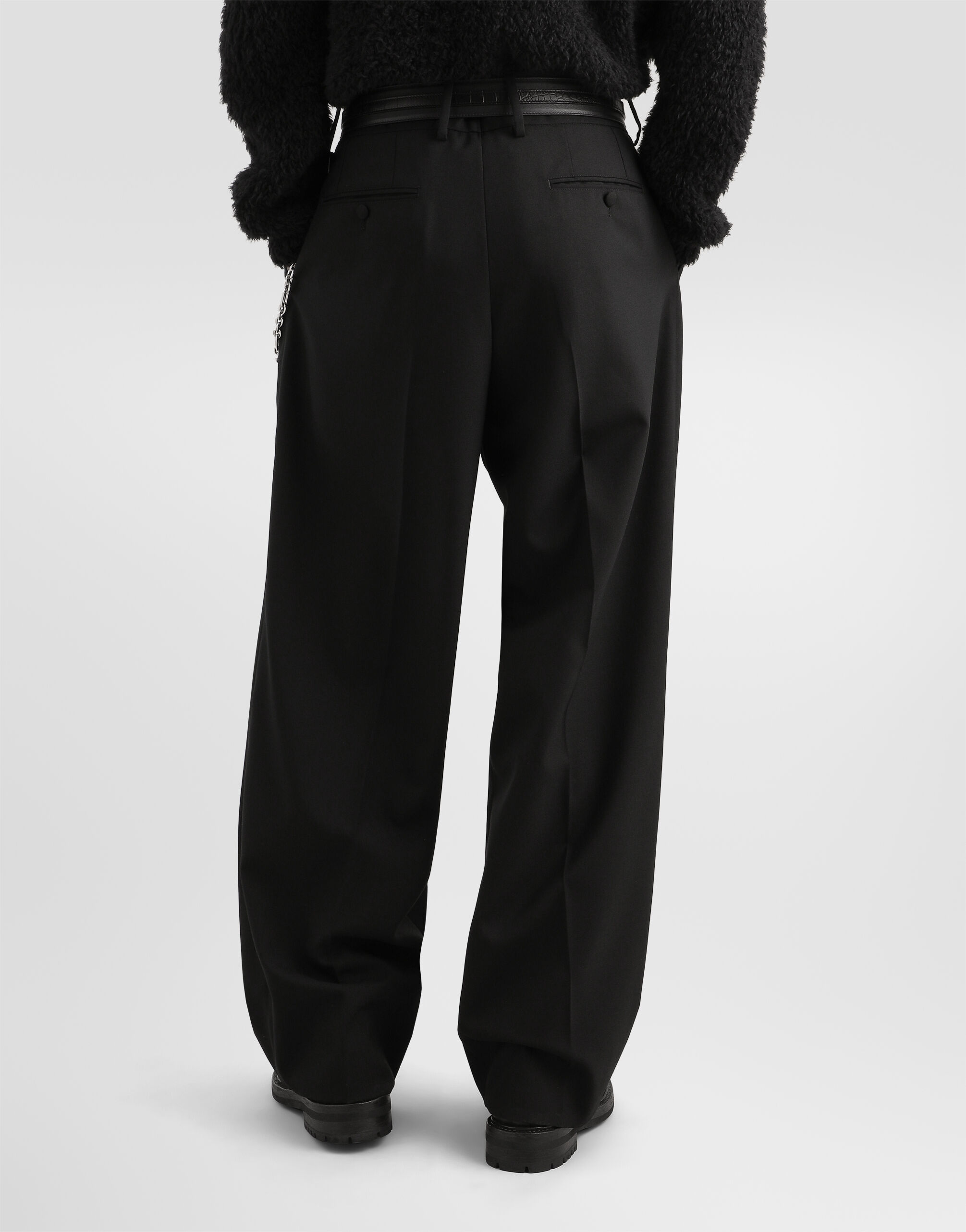 Wool panama trousers - thumbnail 5
