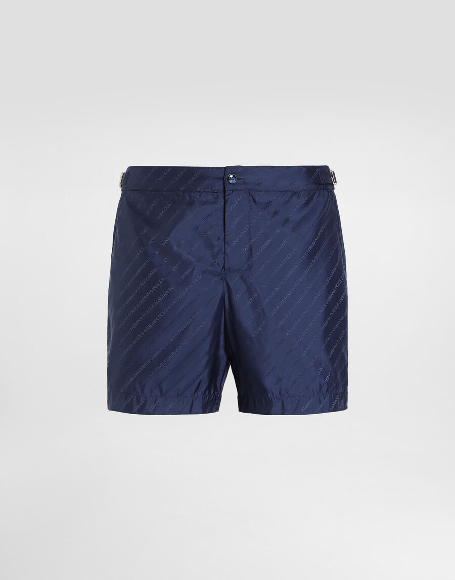 Jacquard logo swim boxers