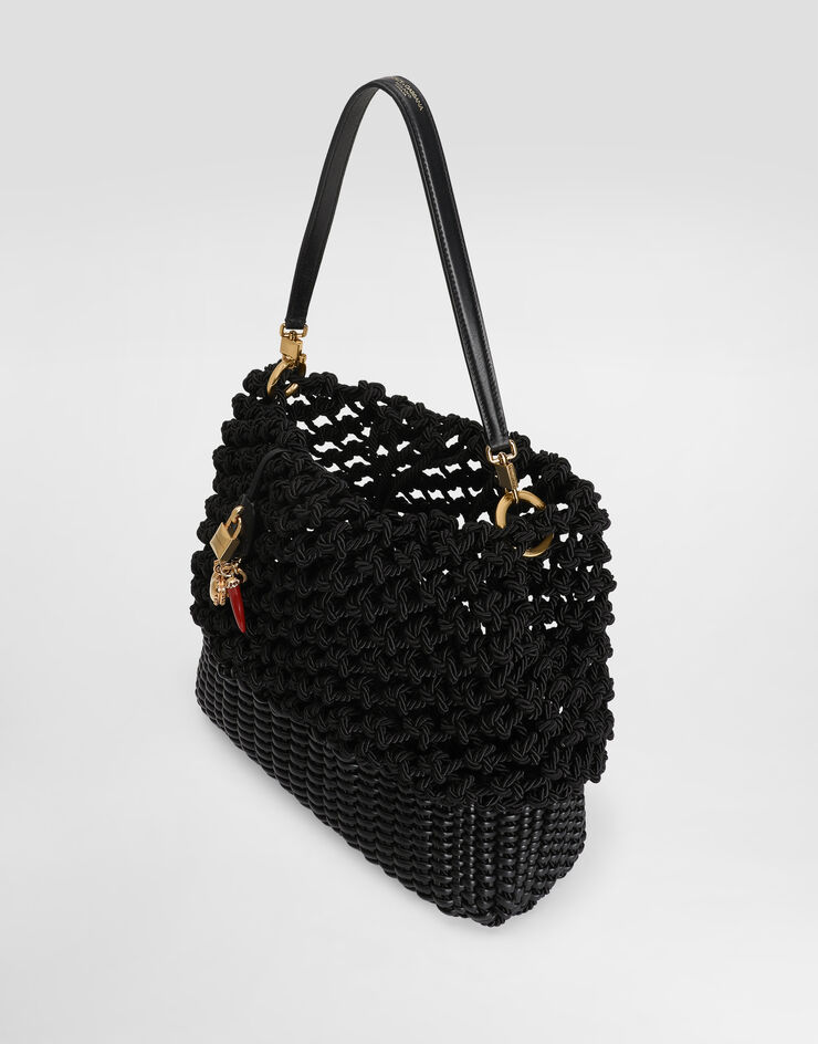Dolce & Gabbana 카를라 쇼퍼백 블랙 BB7755A6M23