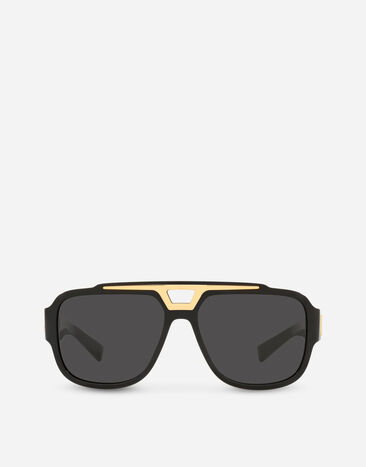 Dolce & Gabbana DG crossed sunglasses White G8OA3TFU7EQ