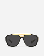 Dolce & Gabbana DG crossed sunglasses Black VG4390VP187