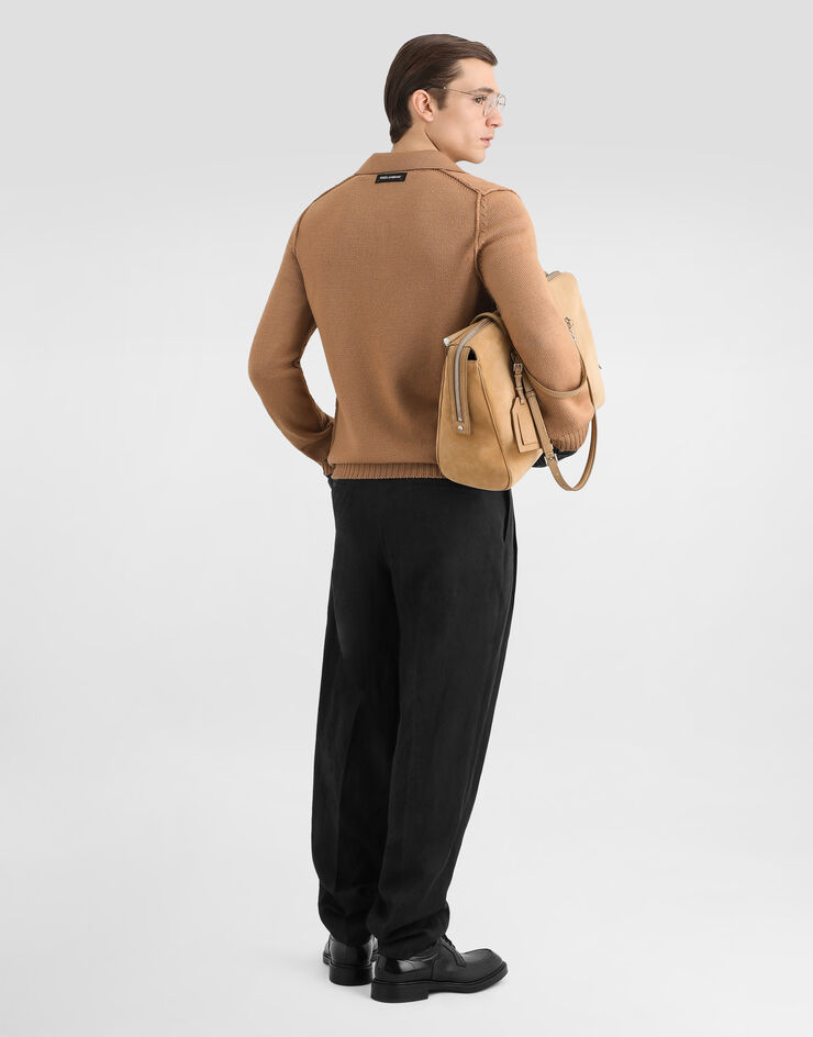 Dolce & Gabbana Virgin wool polo shirt  GXZC4TJDVIH