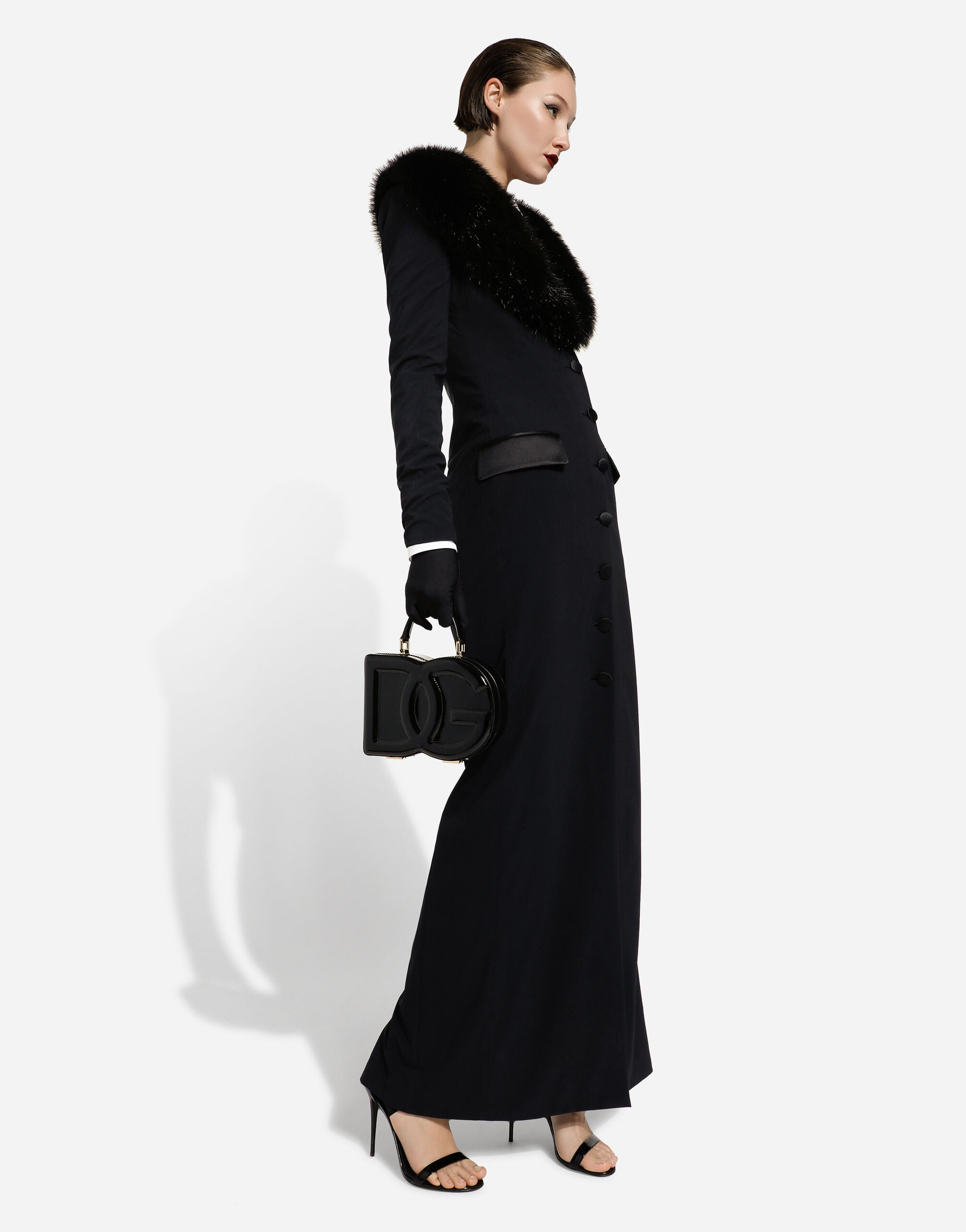 女士黑DG Logo Bag Box 手袋| Dolce&Gabbana®