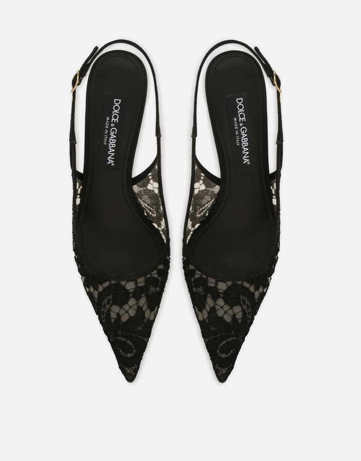 Dolce&Gabbana Lace slingbacks Black CG0639AT467