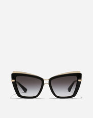 Dolce & Gabbana Metal print sunglasses Black VG4467VP187