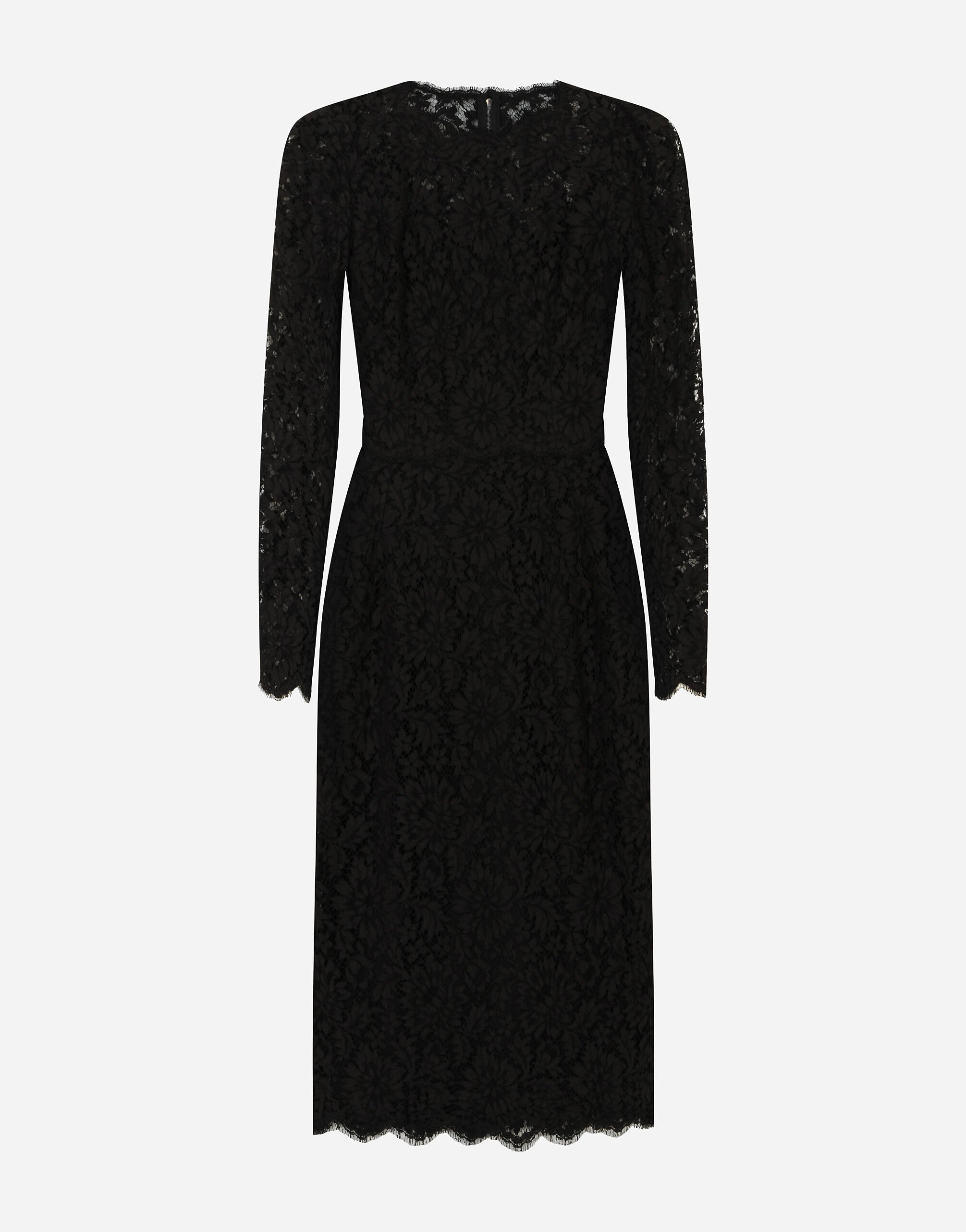 Calf length lace dress clearance
