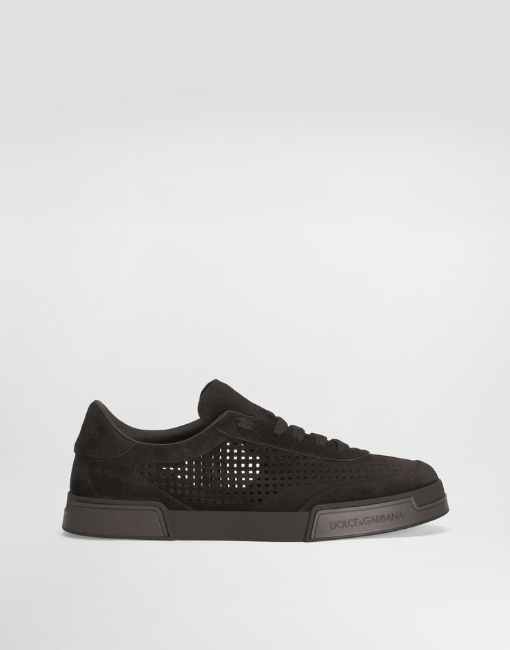 Dolce & Gabbana Zapato Portofino Yacht de ante Negro A20189A6688