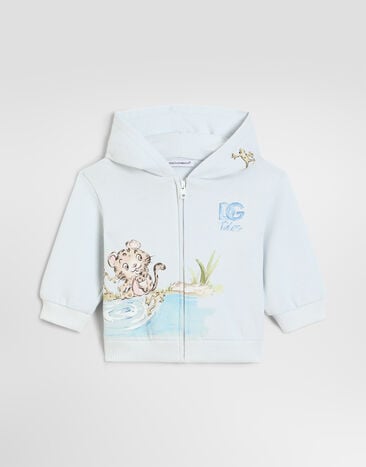 Dolce & Gabbana Cotton sweatshirt Grey L1JWITG7P8H