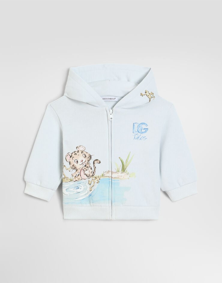 Dolce & Gabbana Cotton sweatshirt Dolce & Gabbana Cotton sweatshirt Grey L1JWITG7P8H