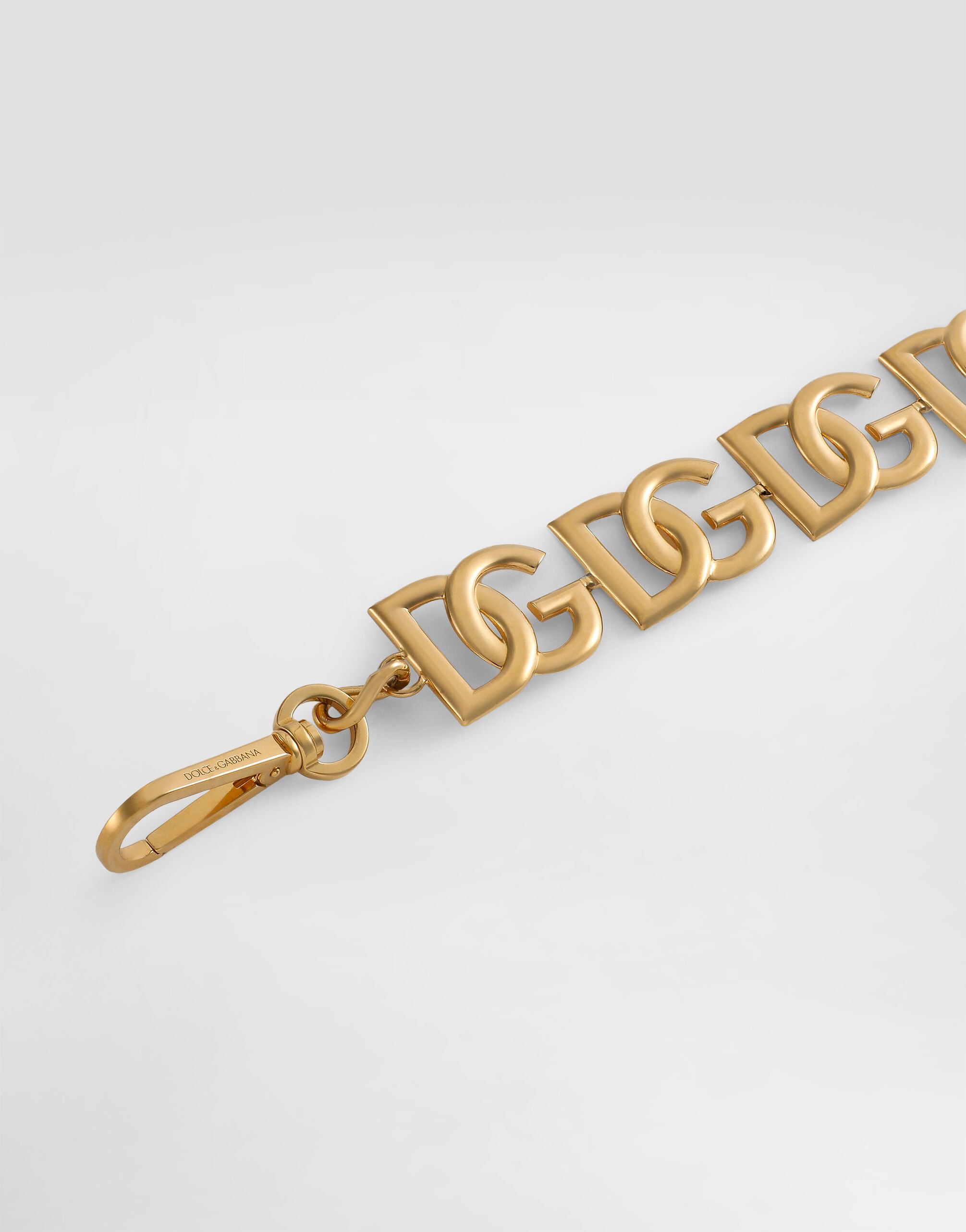Chain belt with DG multi logo in Gold for Women Dolce Gabbana US