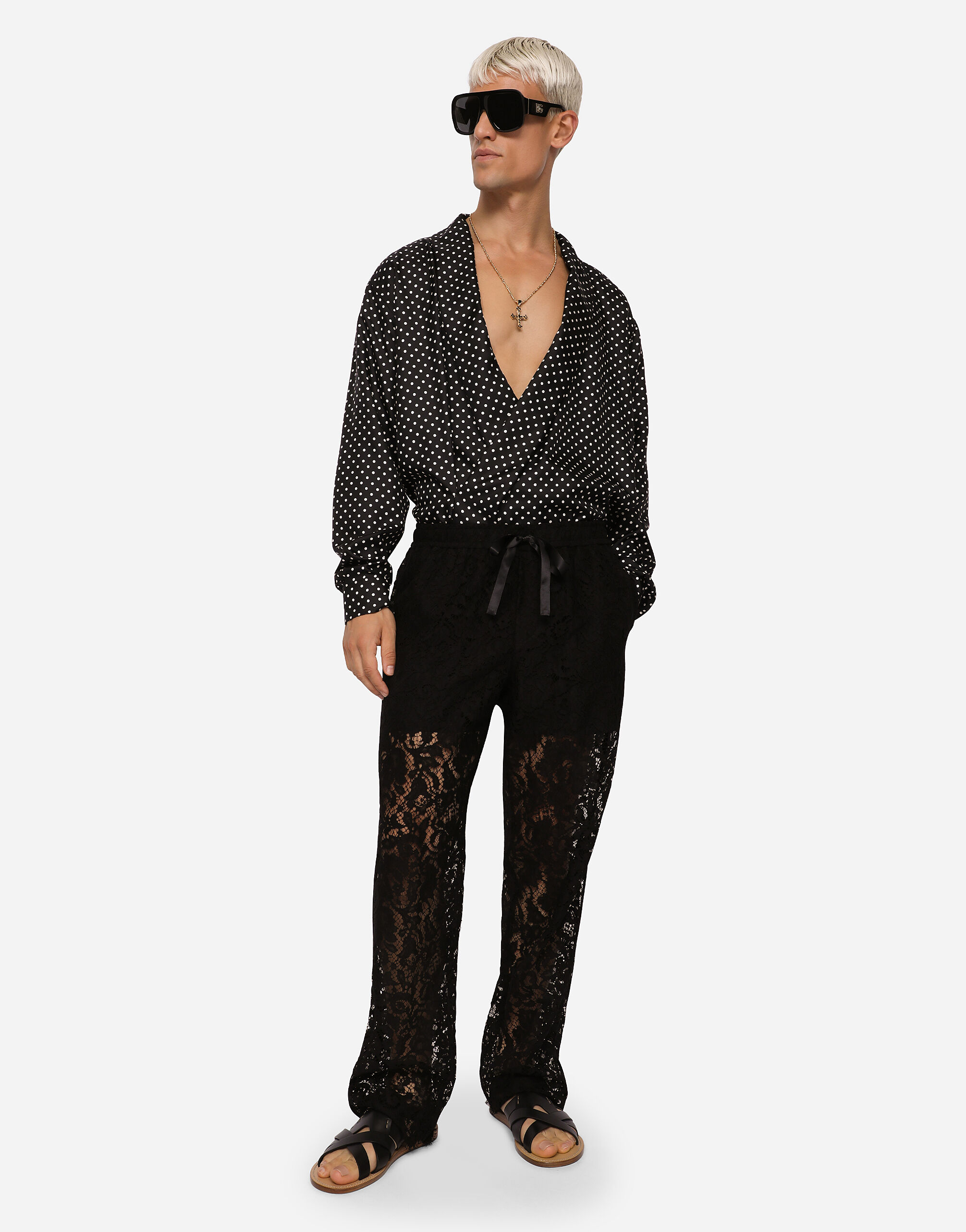 PANTALONE in Black for Dolce Gabbana US