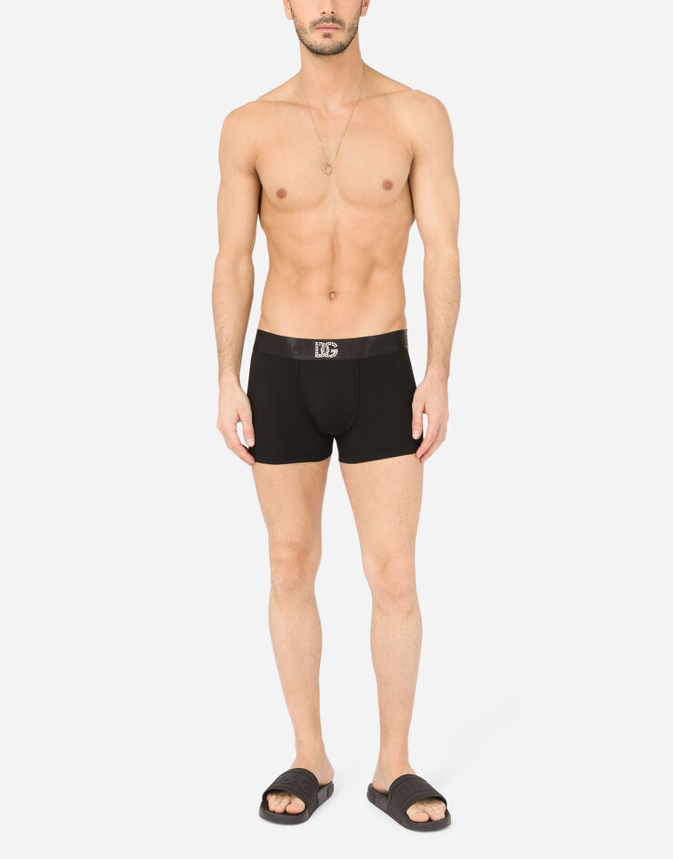 Dolce & Gabbana REGULAR BOXER Negro M4D45JFUEB0