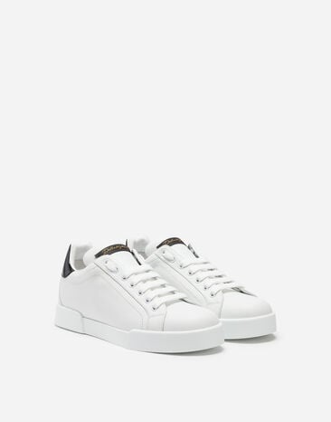 Dolce&Gabbana Leather Portofino sneakers - Men WHITE CS1558AS842