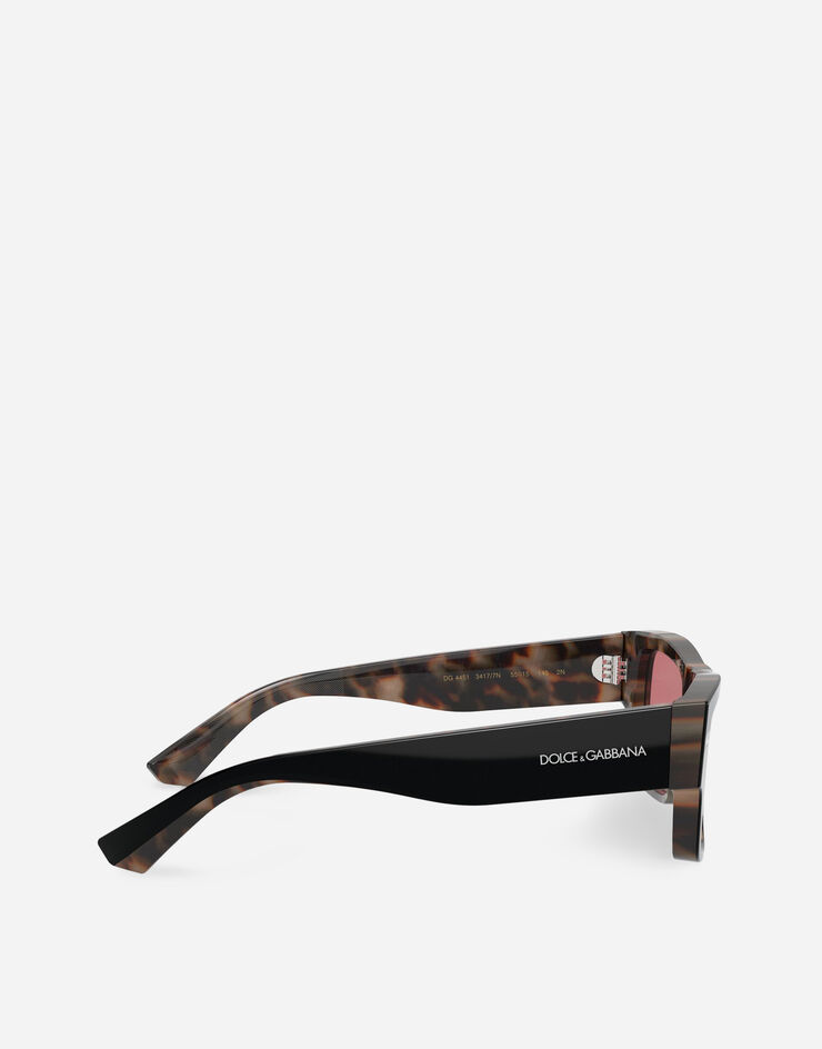 Dolce & Gabbana نظارة شمسية Lusso Sartoriale أسود VG4451VP77N