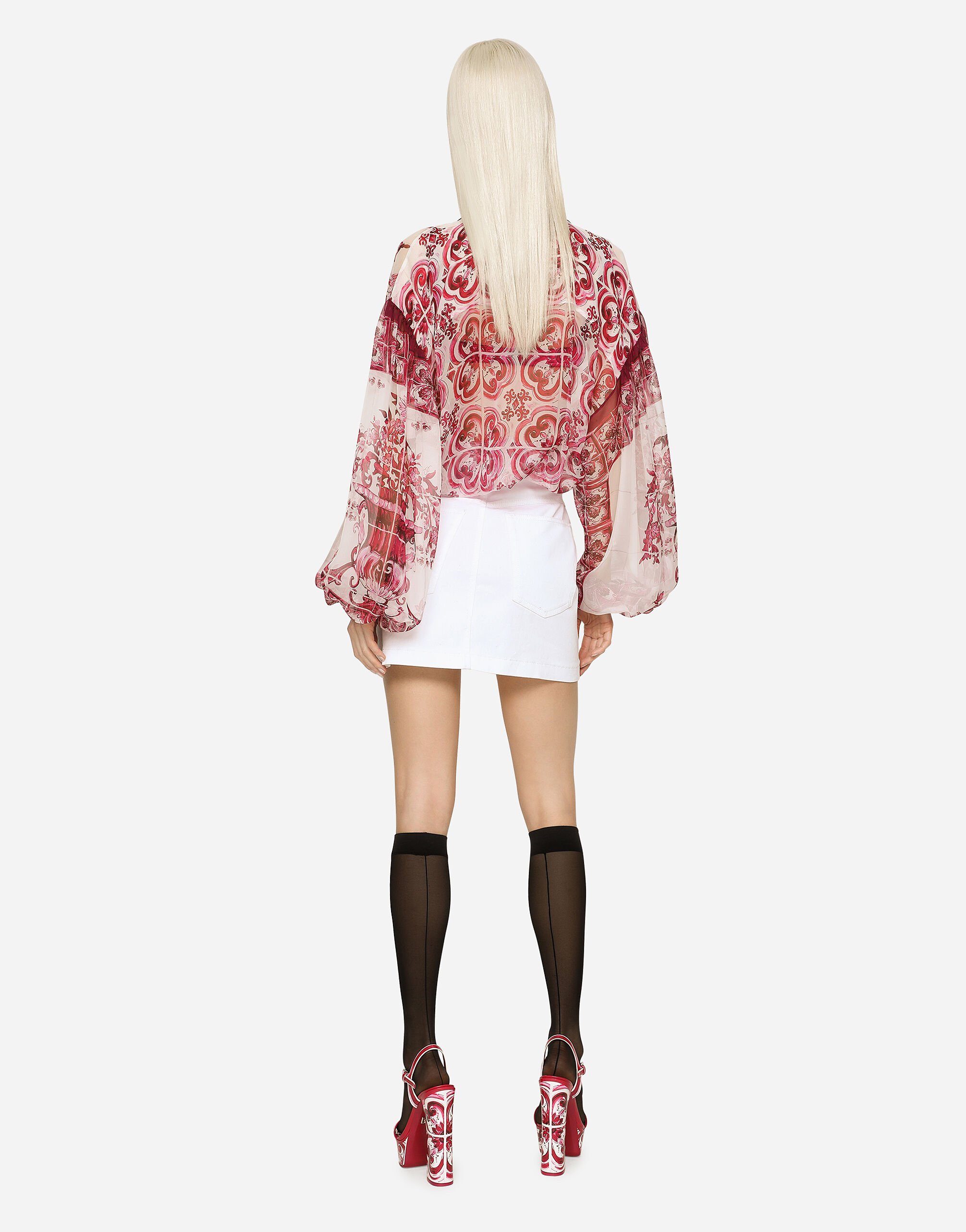 Dolce and gabbana floral mini skirt shop