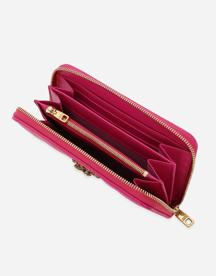 Dolce & Gabbana Zip-around Devotion wallet Pink BI0473AV967