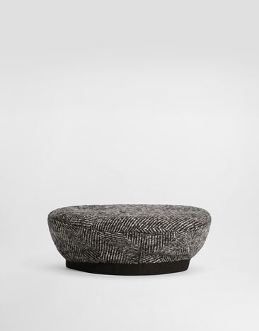 Dolce & Gabbana Wool blend chevron beret Multicolor LB5H43FCZAF