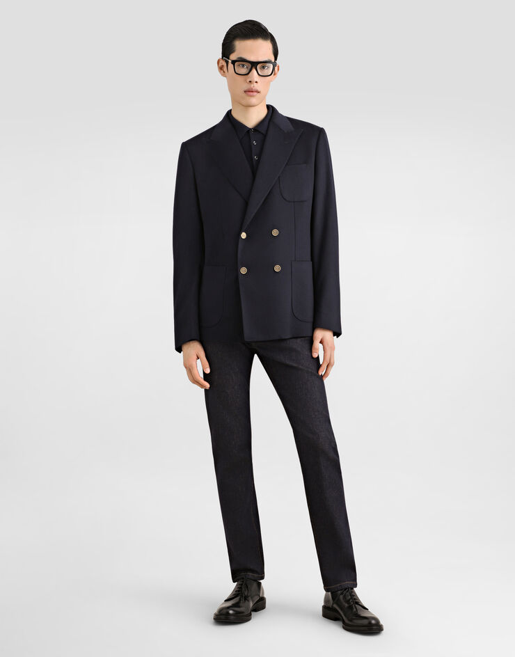 Dolce & Gabbana Portofino double-breasted cashmere jacket Dolce & Gabbana Portofino double-breasted cashmere jacket G2NS8THU2BZ