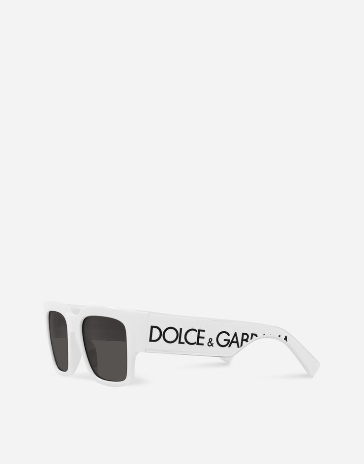 Dolce & Gabbana Sonnenbrille DG Elastic Weiss VG6184VN287