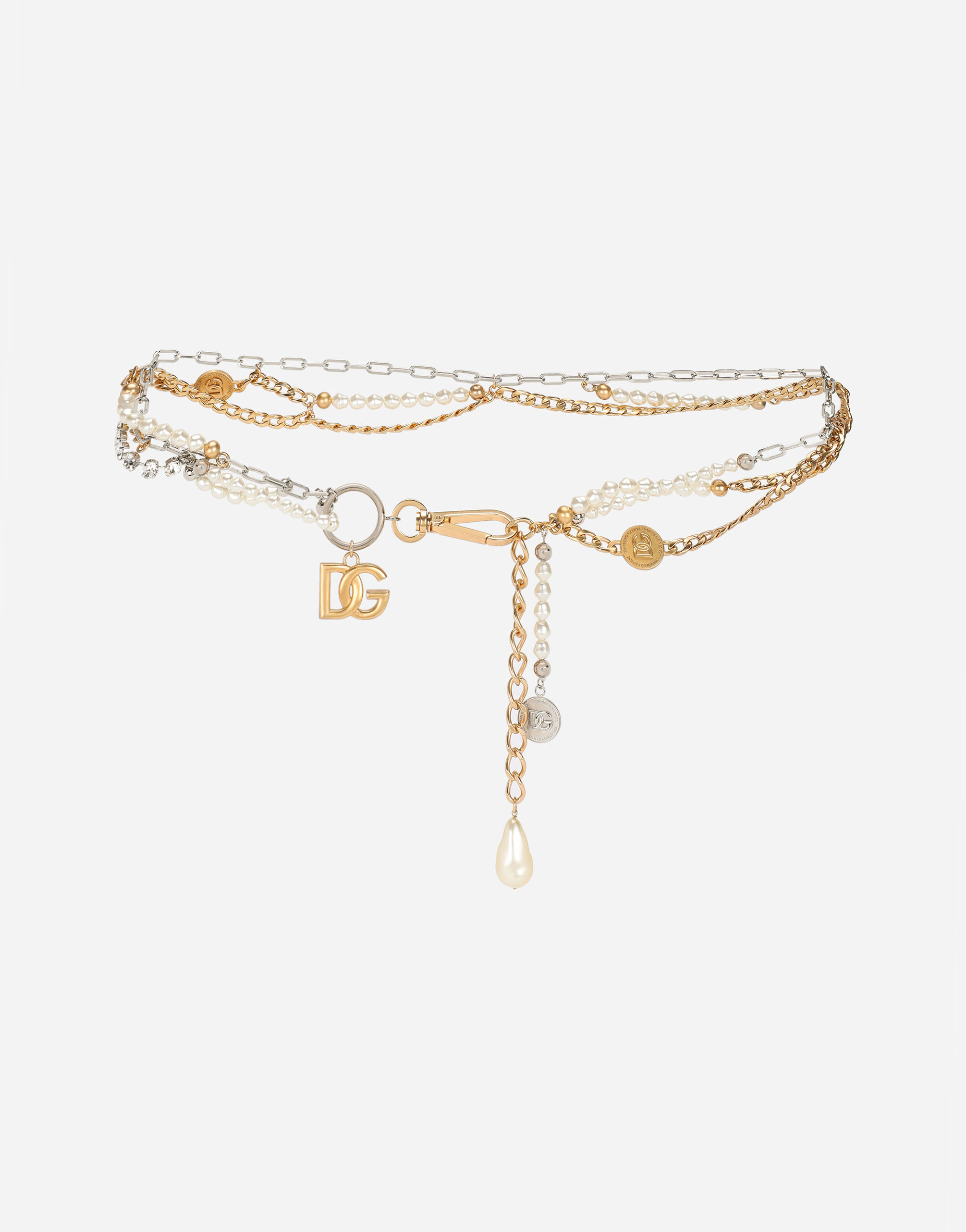 Dolce and on sale gabbana chain belt
