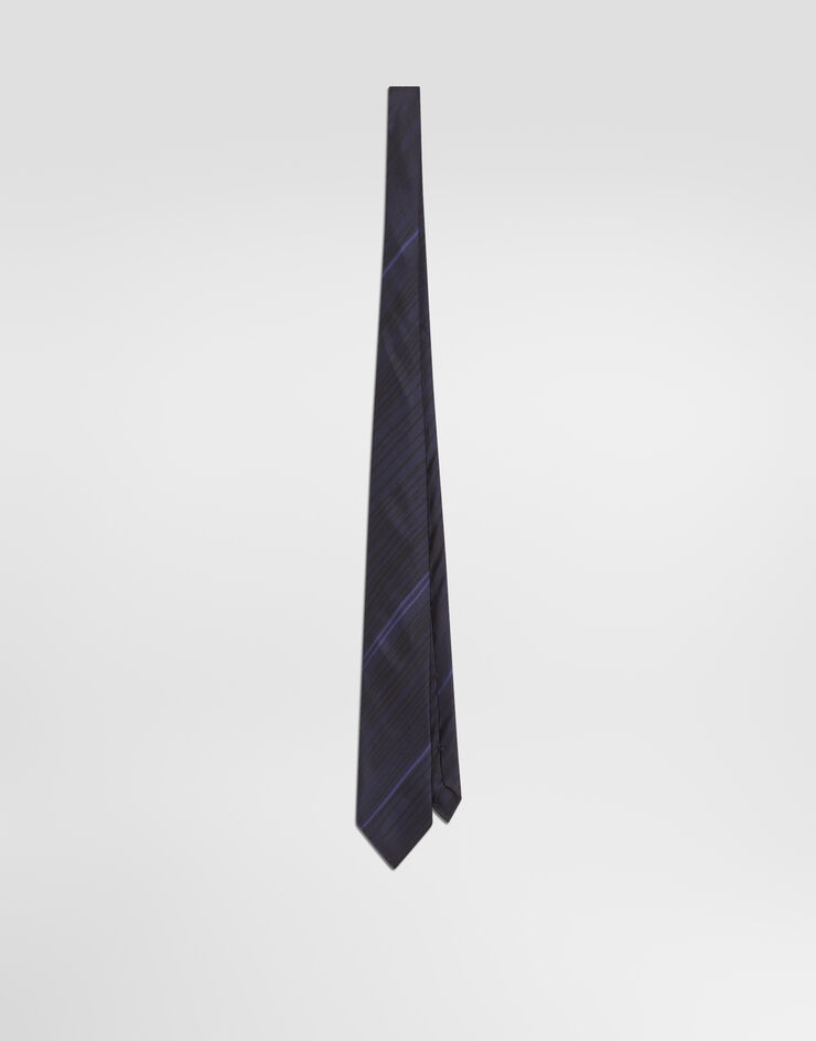 Dolce & Gabbana Striped-print twill tie  GT147EG0TKB