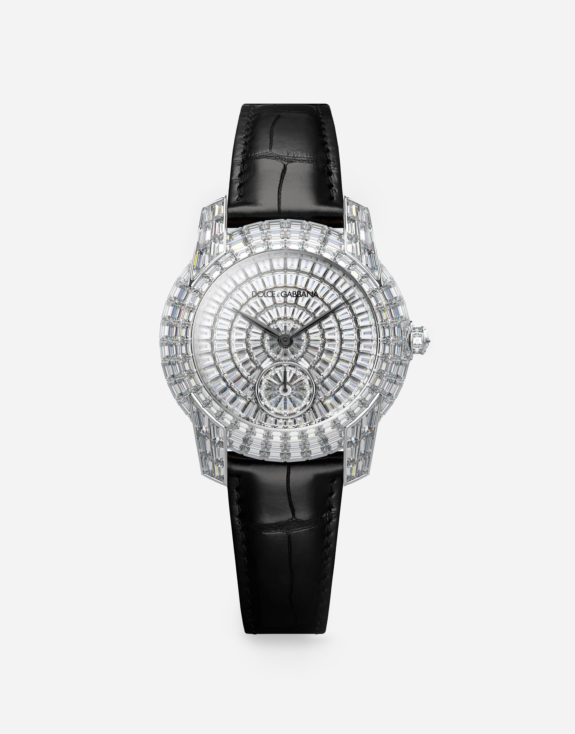 DG7 invisible setting watch in Black for Men | Dolce&Gabbana® US
