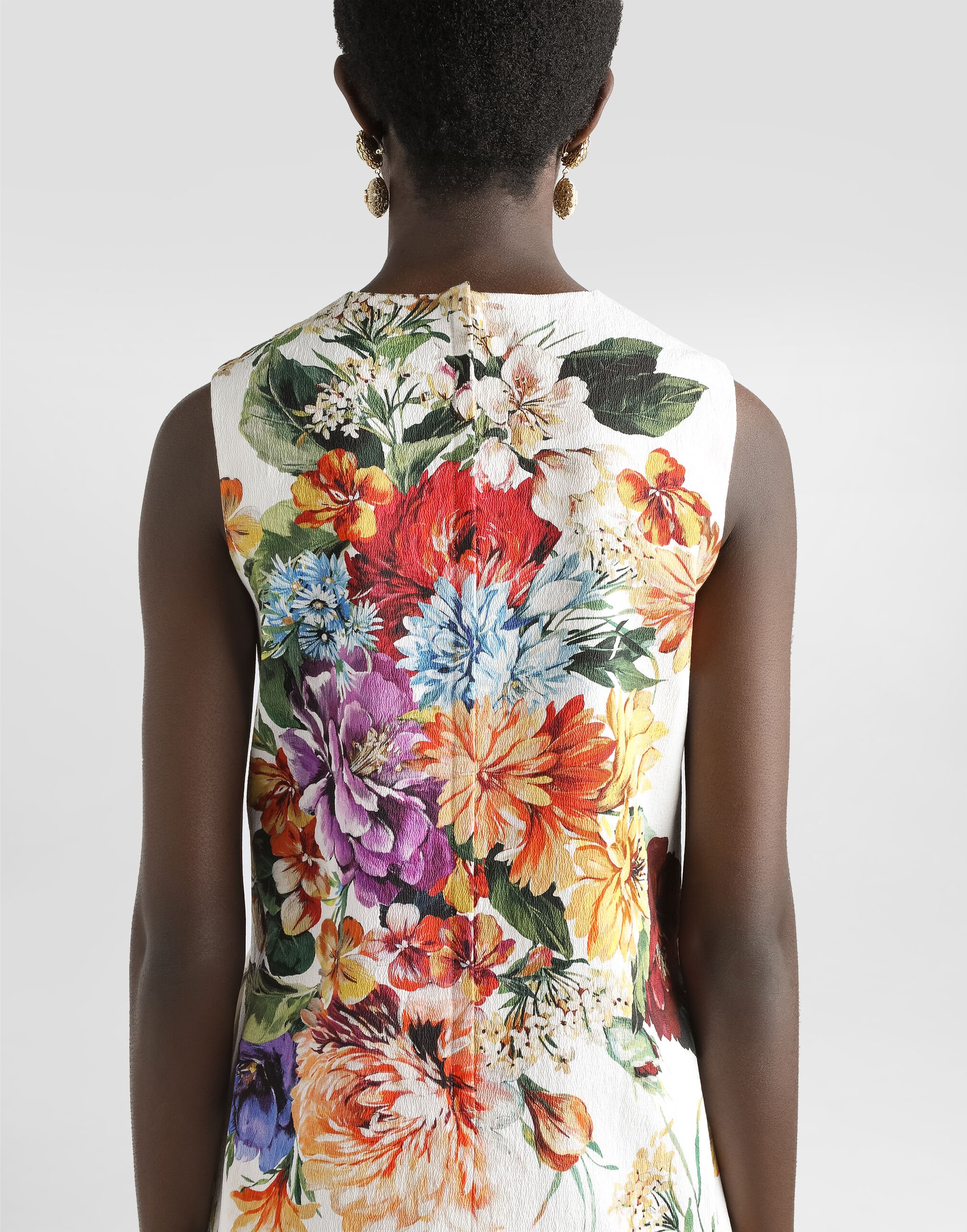 【関税＆送料込み】Dolce & Gabbana Flower Bouquet Print Mid Flower bouquet-print top in Print for Women | Dolce&Gabbana® US