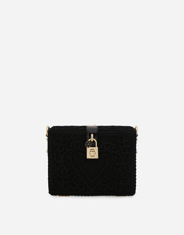 Dolce & Gabbana حقيبة دولتشي بوكس بتفاصيل كوردونيتو مطبعة BB5970AT878