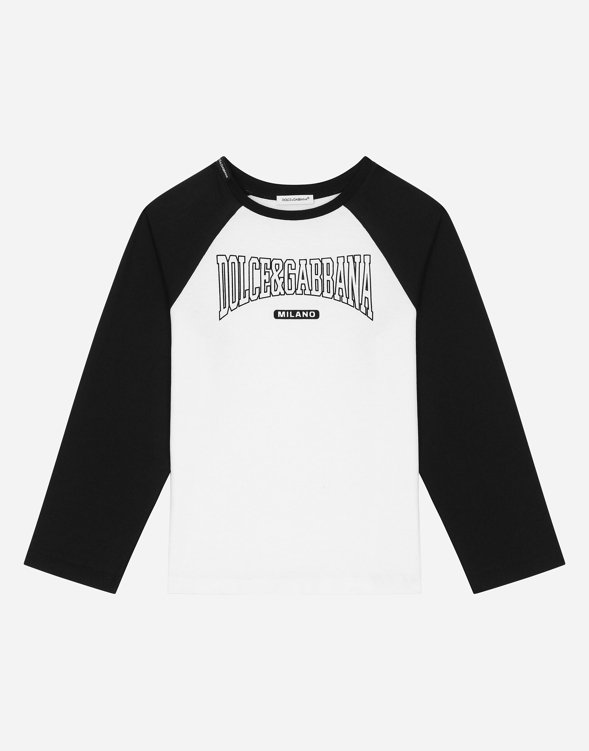 T-SHIRT MANICA LUNGA in Multicolor for Men | Dolce&Gabbana® US