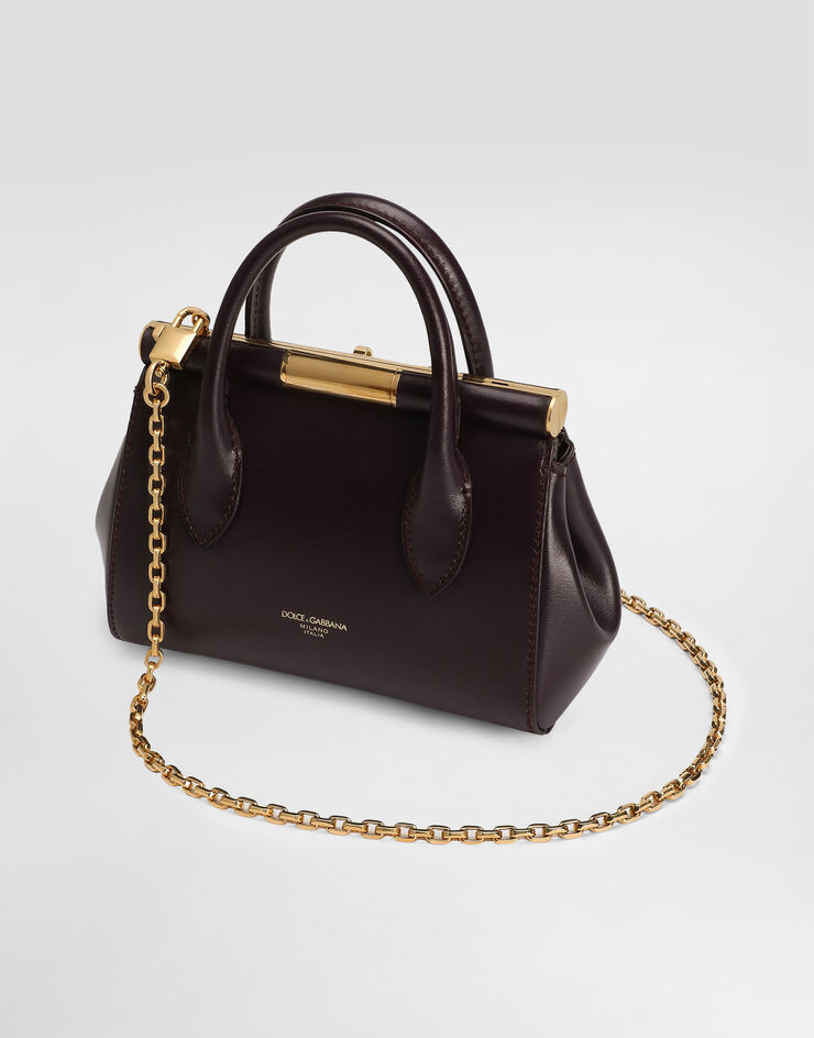 Dolce & Gabbana حقيبة مارلين داي صغيرة بنفسجي BB7744A3G19