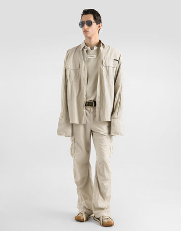 Dolce & Gabbana Poplin trousers Beige GV3OHTG8OW7