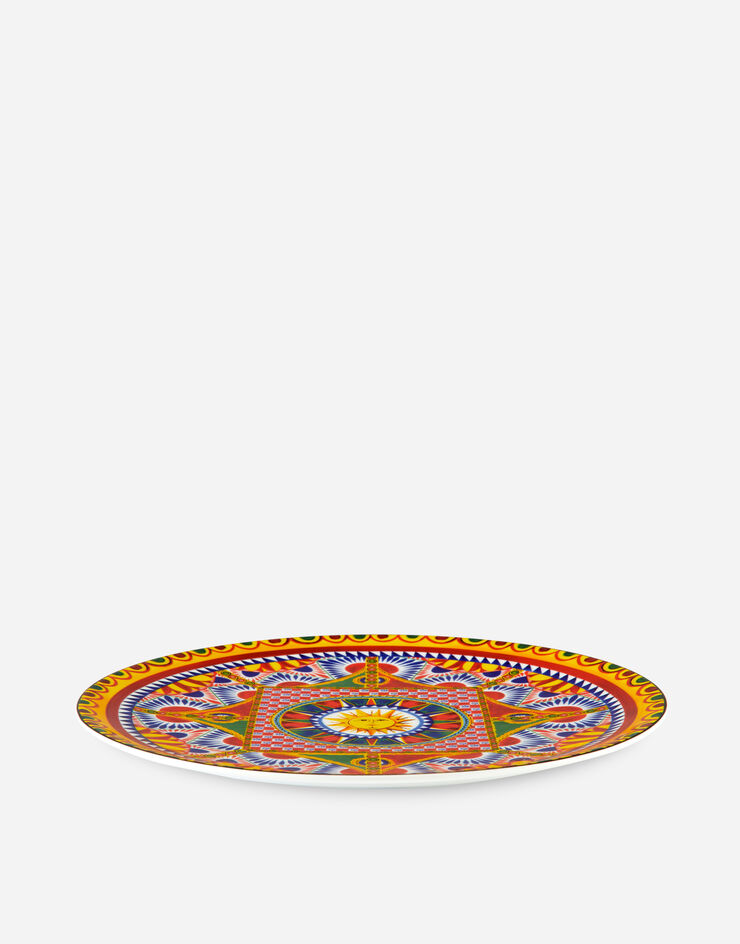 Dolce & Gabbana Porcelain Charger Plate Multicolor TC0010TCA21