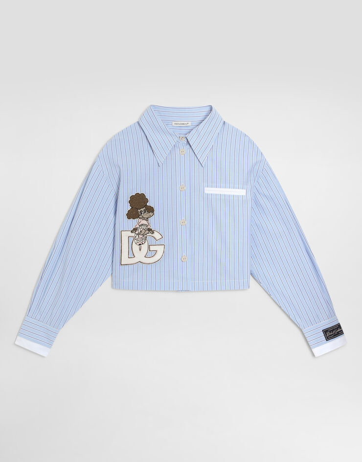 Dolce & Gabbana Striped poplin shirt Dolce & Gabbana Striped poplin shirt L56S69FR54Q