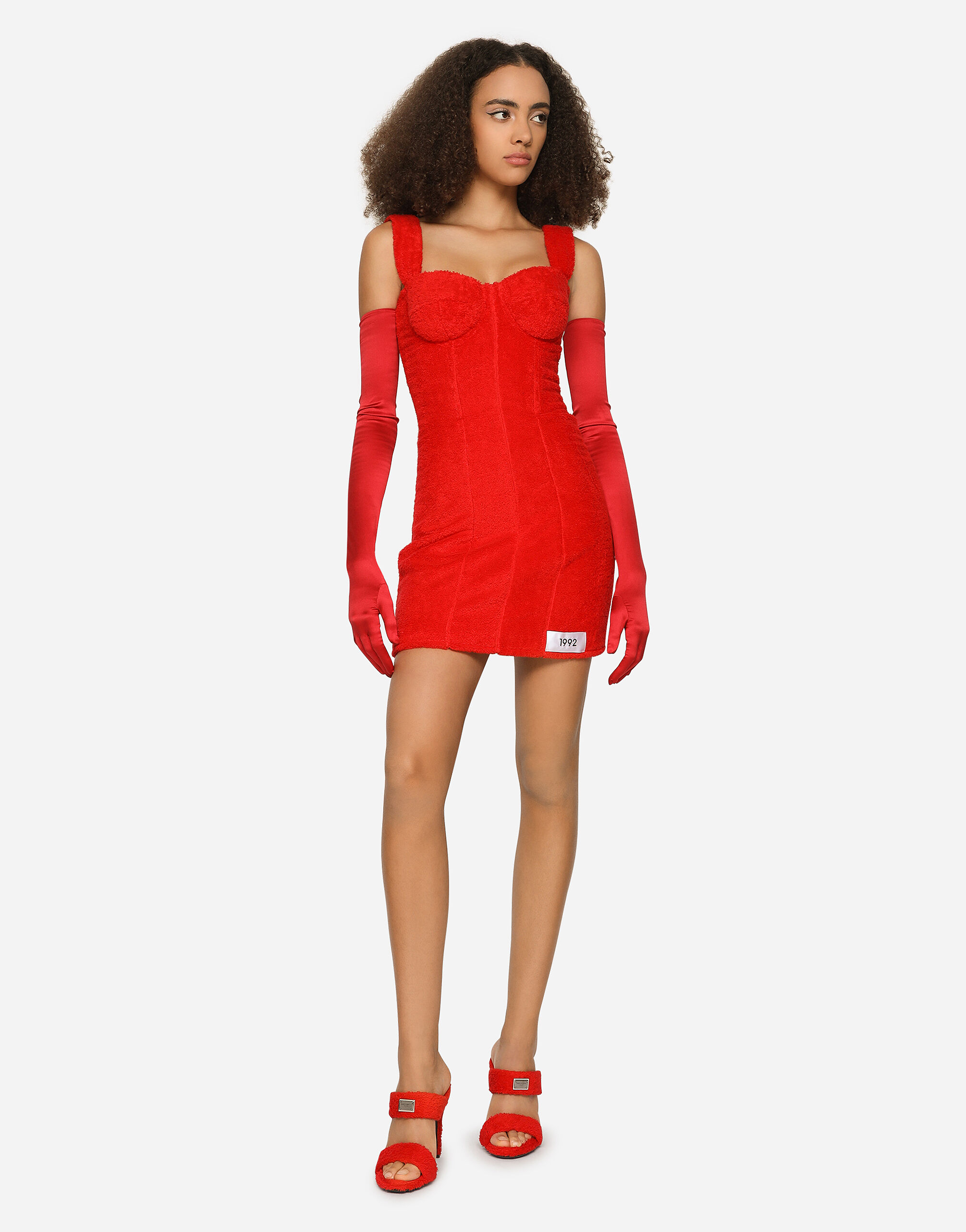 Dolce gabbana cheap red dress
