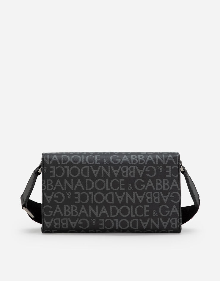 Dolce & Gabbana Coated jacquard crossbody bag Multicolor BM2332AJ705