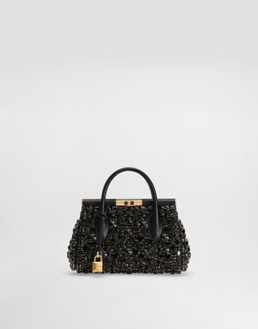 Dolce & Gabbana Day Bag Mini Marlene aus Leder mit Leguanprägung Mehrfarbig BB7744AJ679