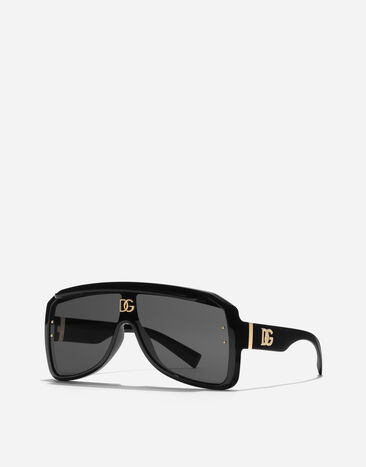 Dolce & Gabbana DG Crossed Sunglasses Black VG6205VN187