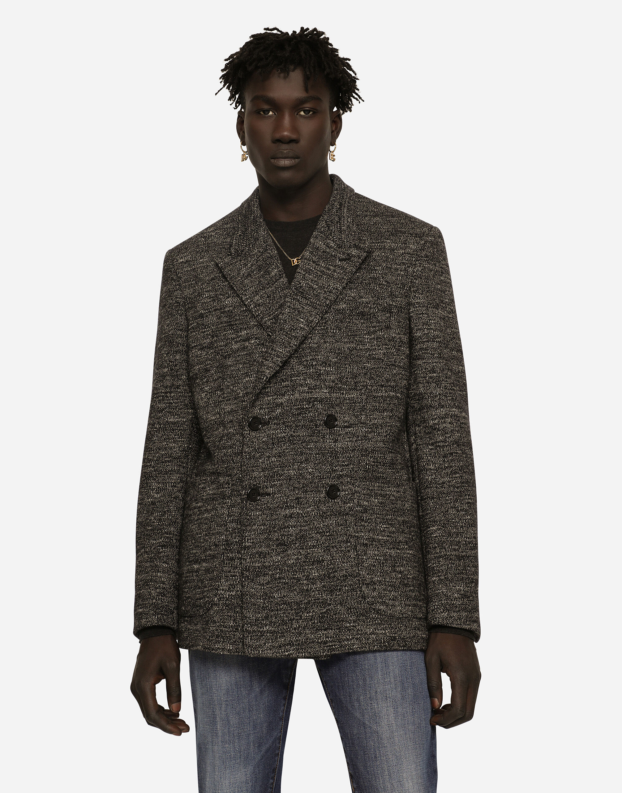 Jersey top jacket blazer
