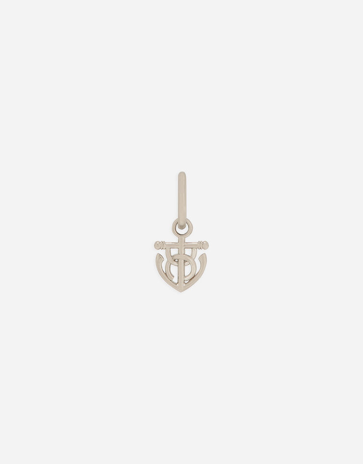 Dolce & Gabbana single stud earring with “Marina” anchor Silver WEQ1M2W1111