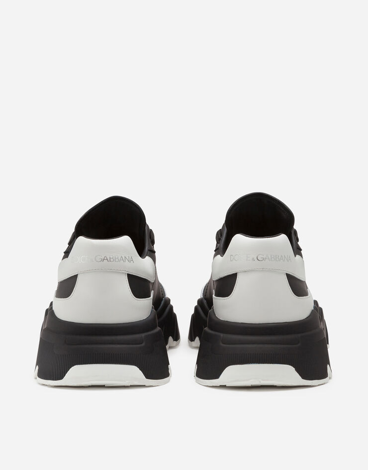 Calfskin nappa Daymaster sneakers in Black/White for Men | Dolce&Gabbana®